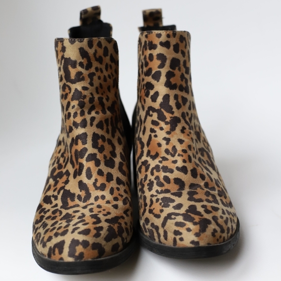 H&M Divided Leopard Print Ankle Booties - Picture 4 of 11